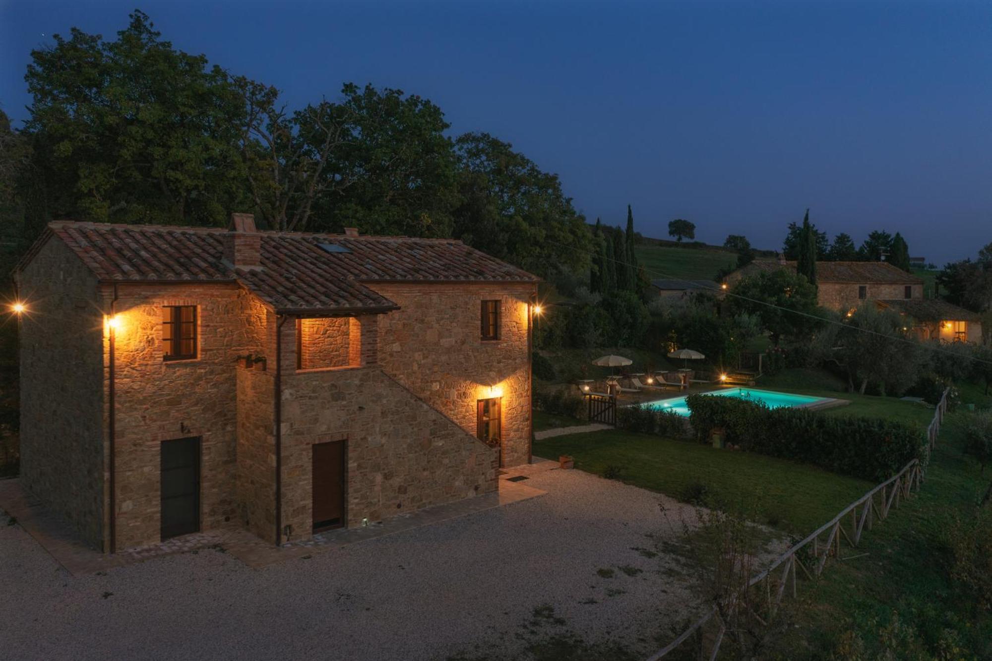 Agriturismo La Casellina Monticchiello Exterior foto